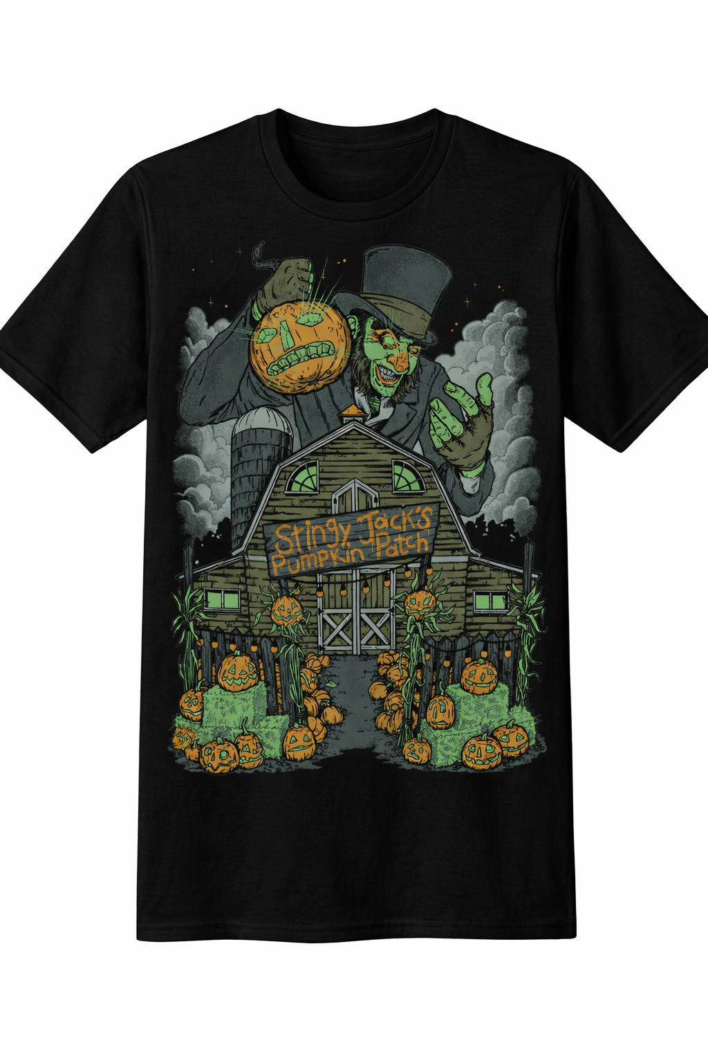 Stingy Jack's Pumpkin Patch Shirt