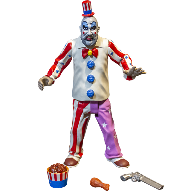 House Of 1000 Corpses - Finger Lickin' Pistol Whippin' Captain Spaulding - 5" Action Figure
