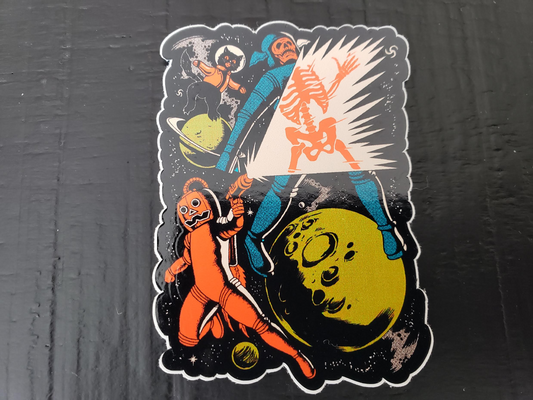 Cosmic Halloween Sticker