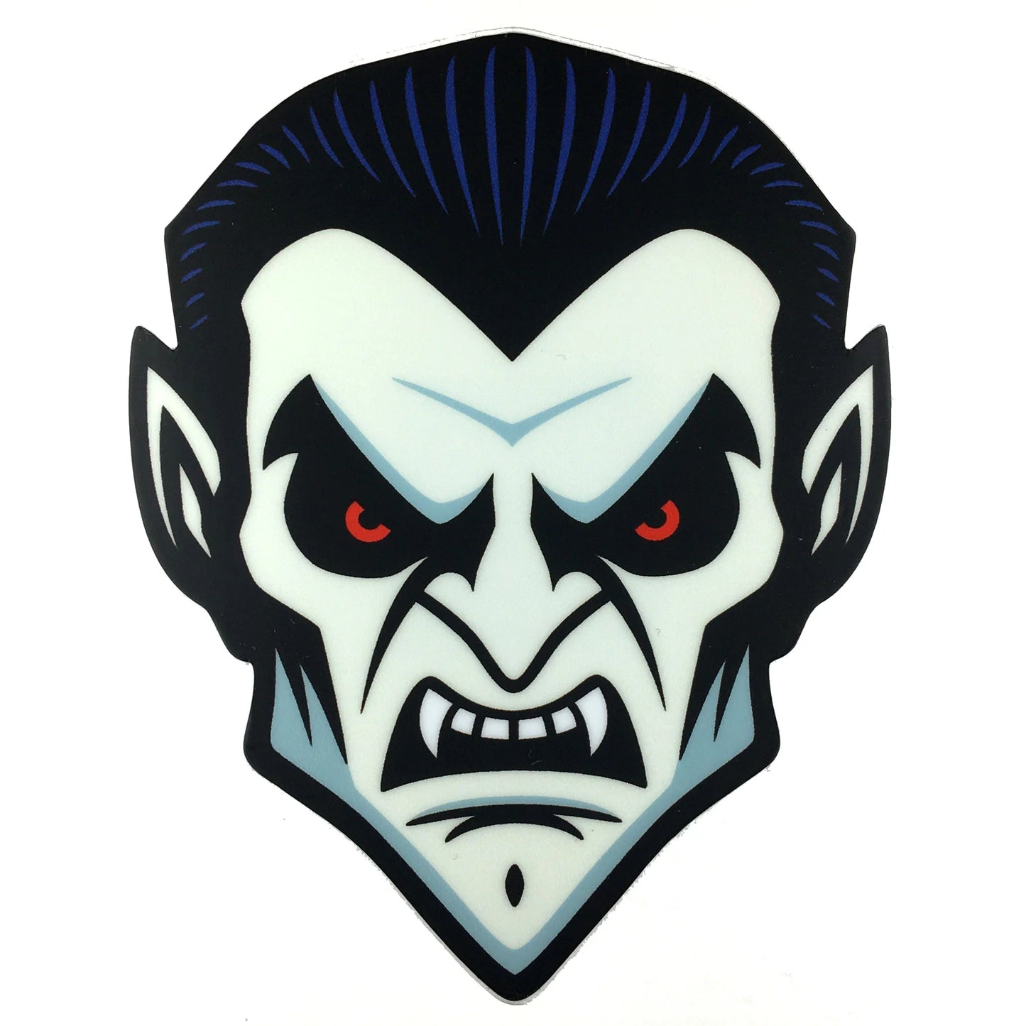 Dracula Head Sticker