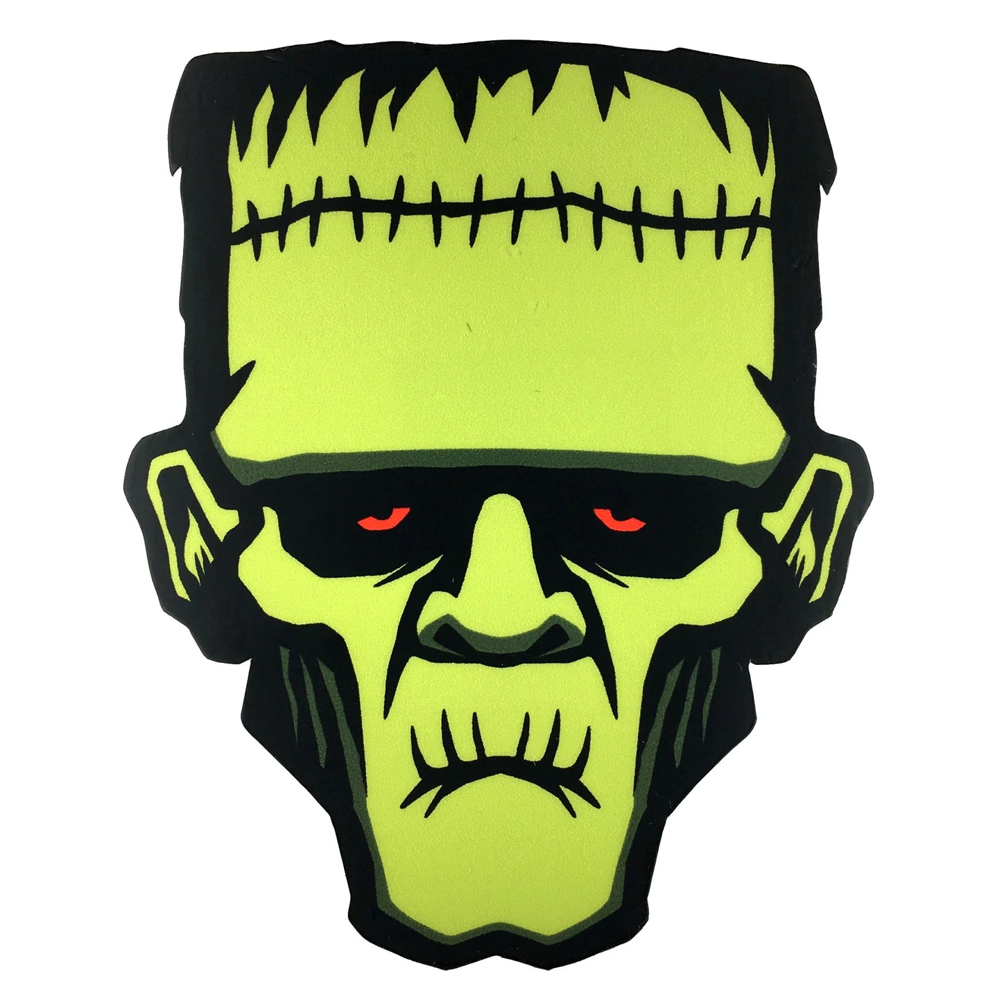 Frankenstein Monster Head Sticker