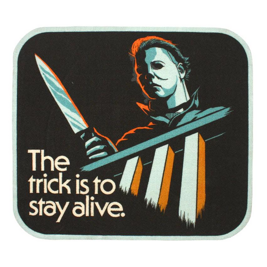 Halloween The Trick Is To Stay Alive Rug (Creepy Co.)