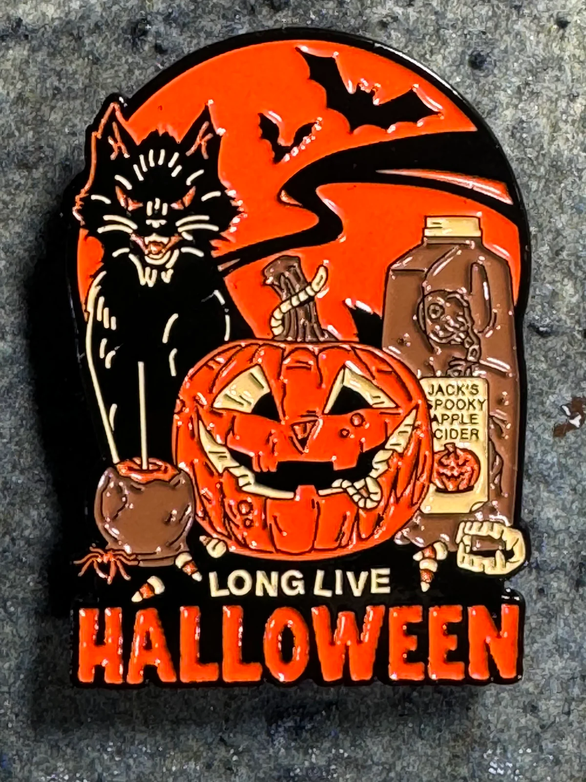 Long Live Halloween Pin 2"