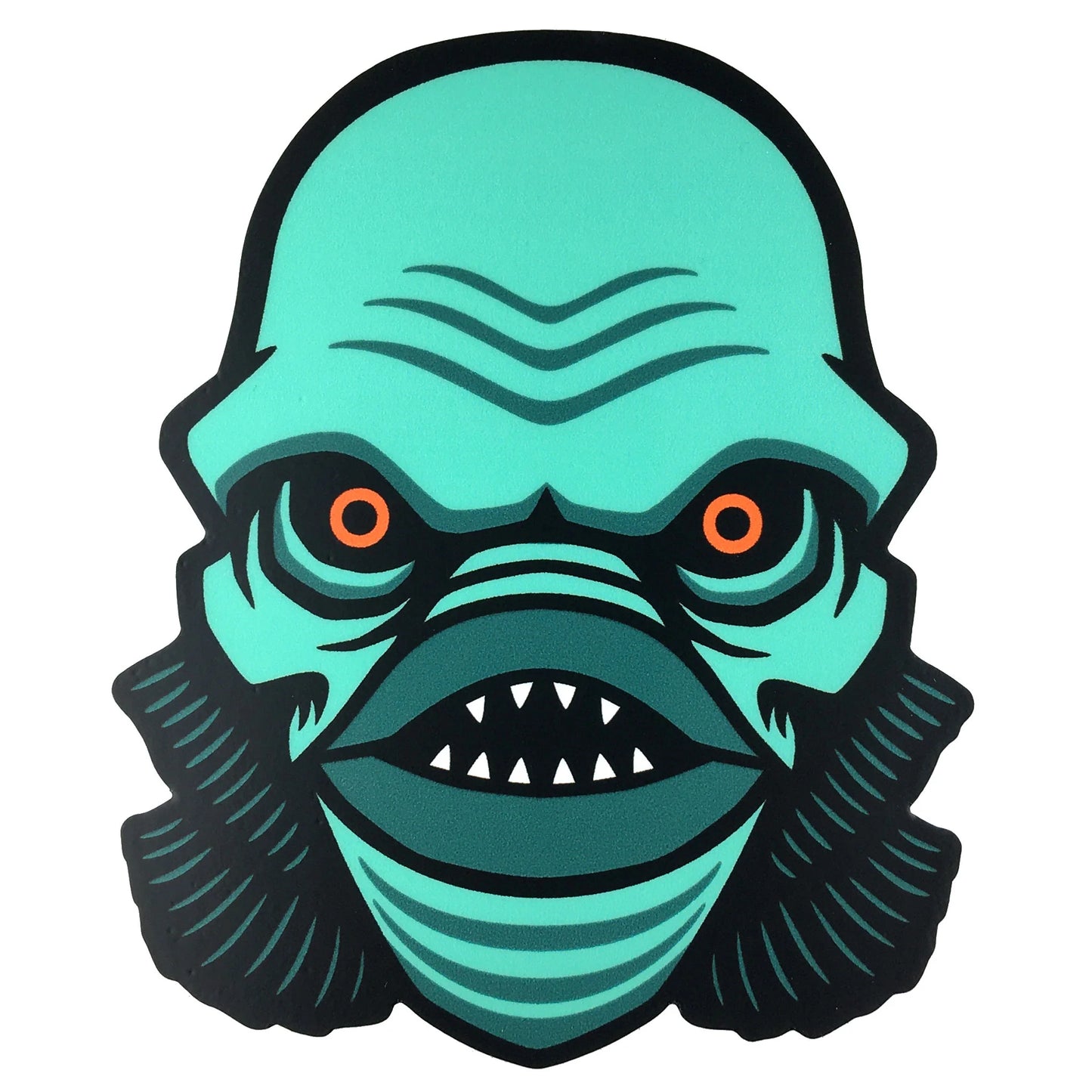 Lagoon Creature Head Sticker