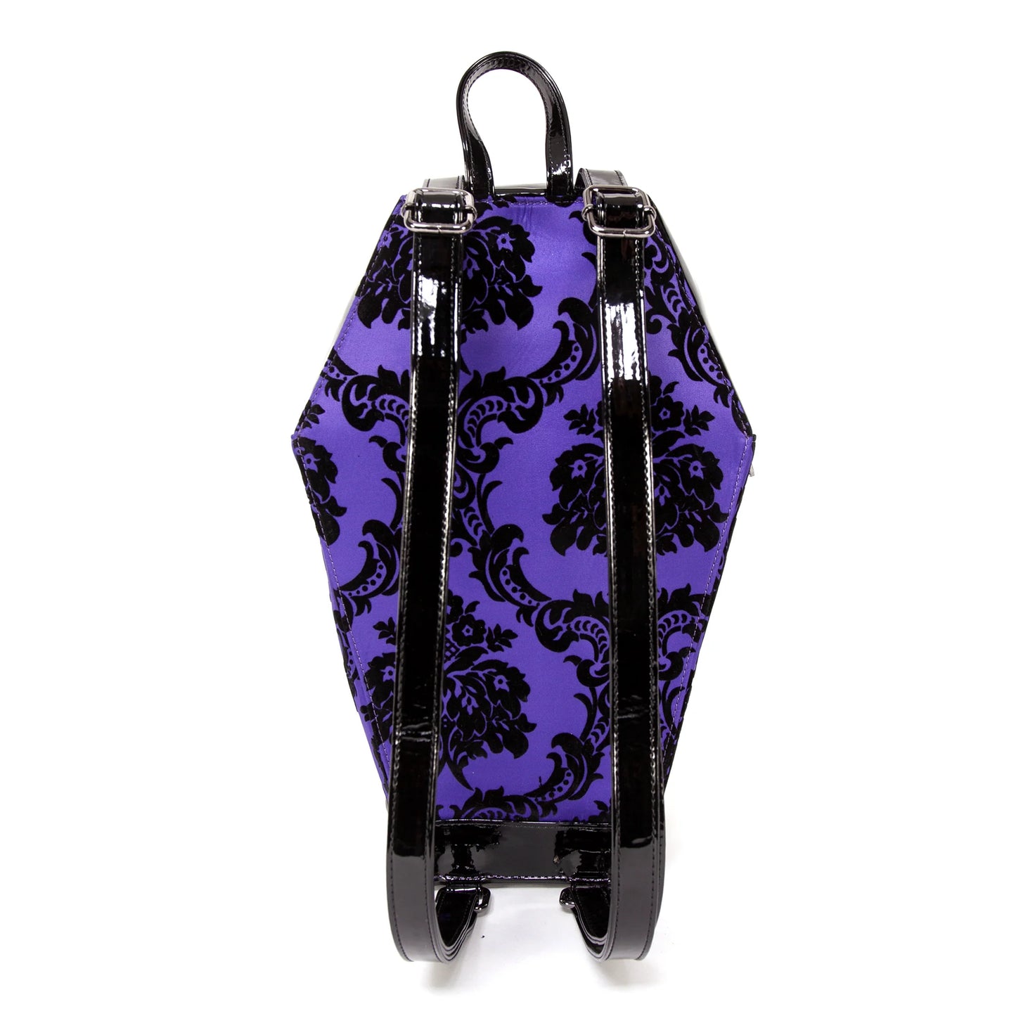 Damask Coffin Backpack In Purple (Ships 4/4)