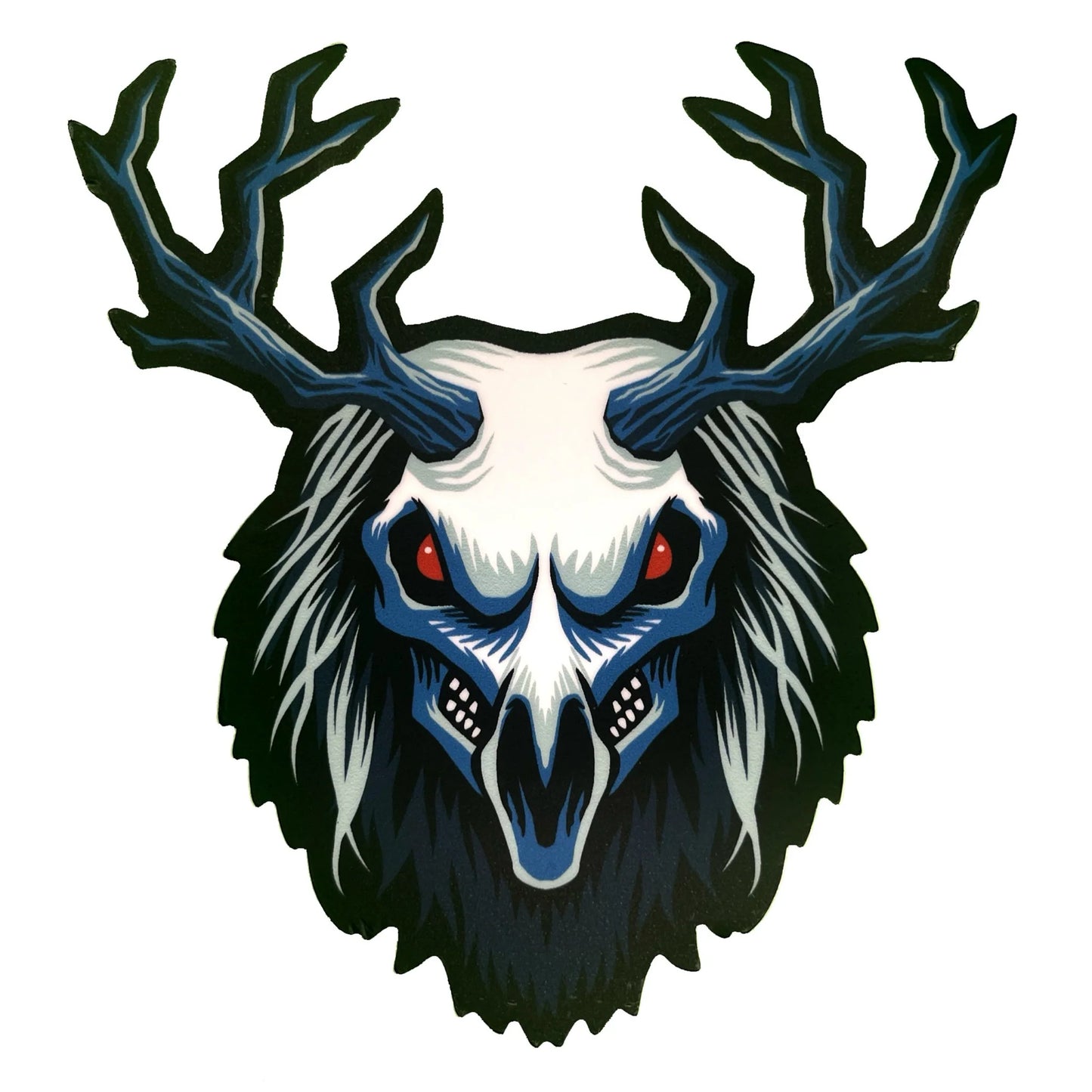 Wendigo Head Sticker