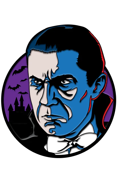 Bela Lugosi Dracula Enamel Pin