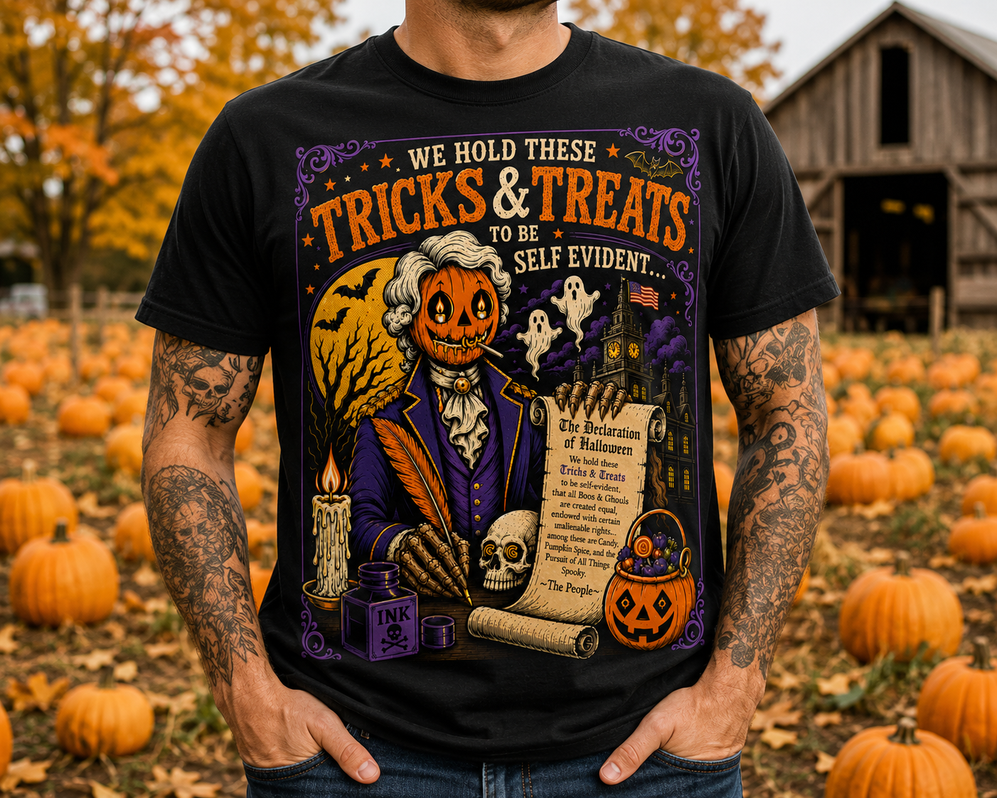 Declaration Of Halloween Shirt