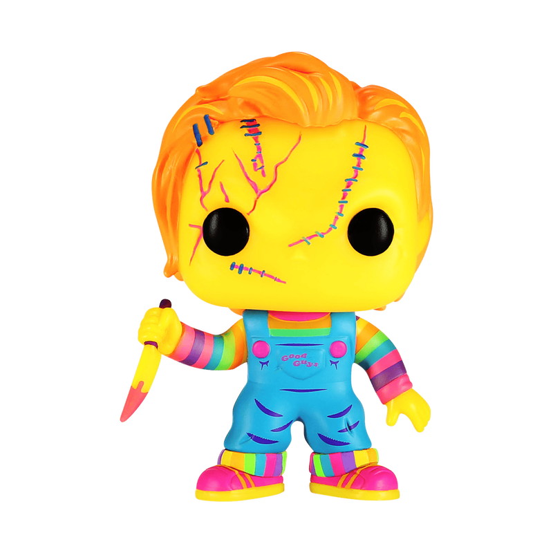 Child's Play Chucky Scarred Blacklight (Exclusive) Pop