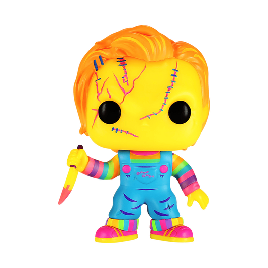 Child's Play Chucky Scarred Blacklight (Exclusive) Pop