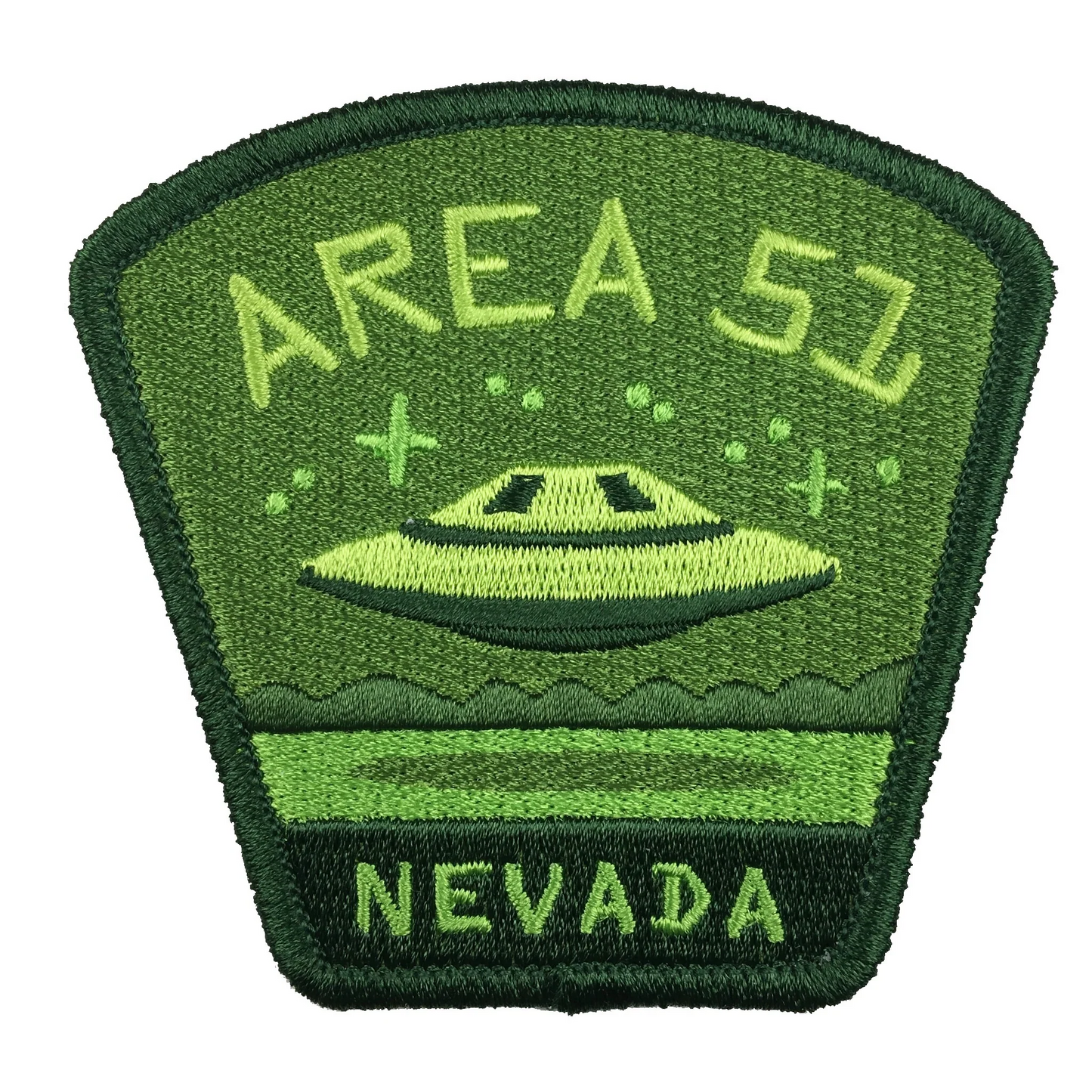 Area 51, Nevada UFO Travel Sticker