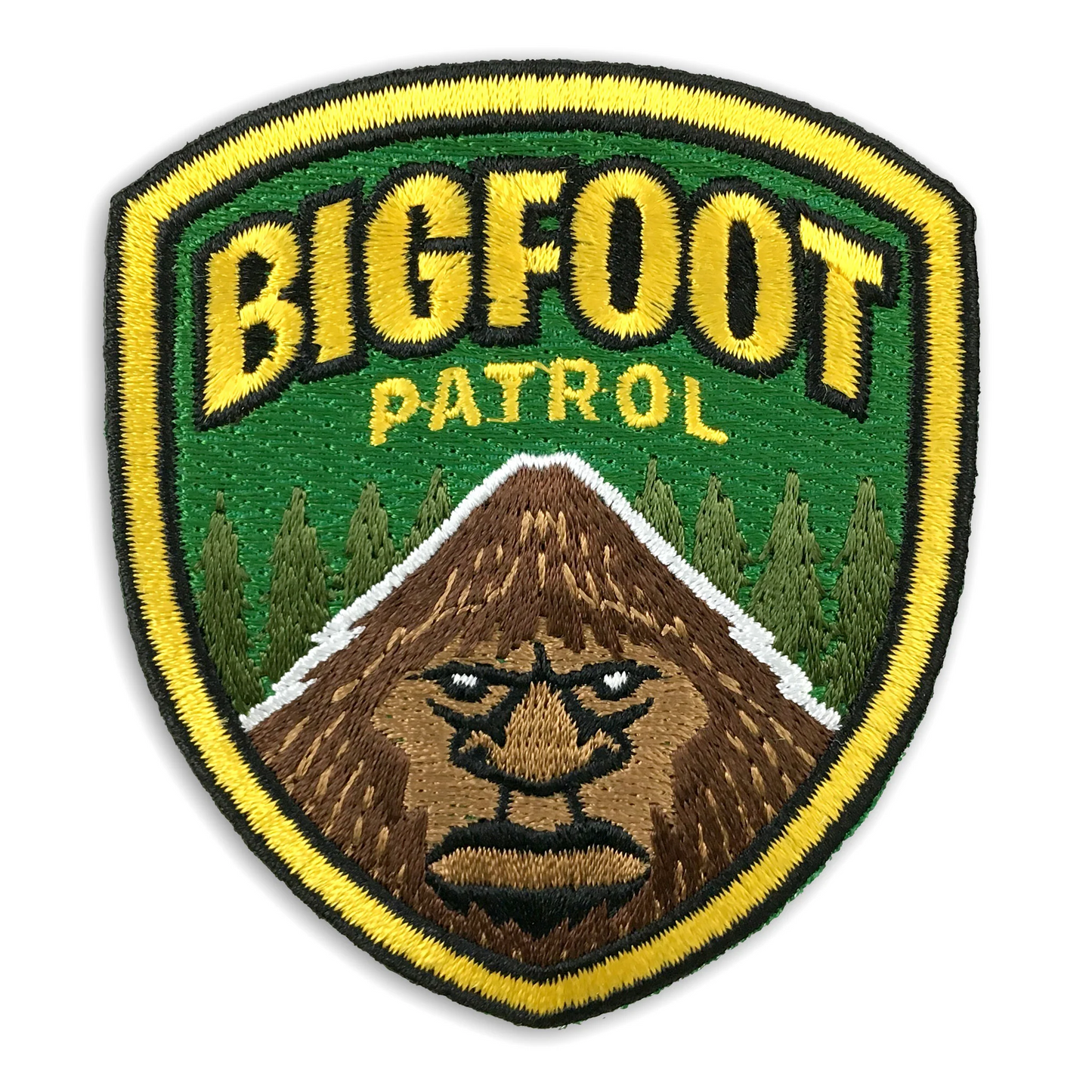 Bigfoot Patrol Embroidered Patch