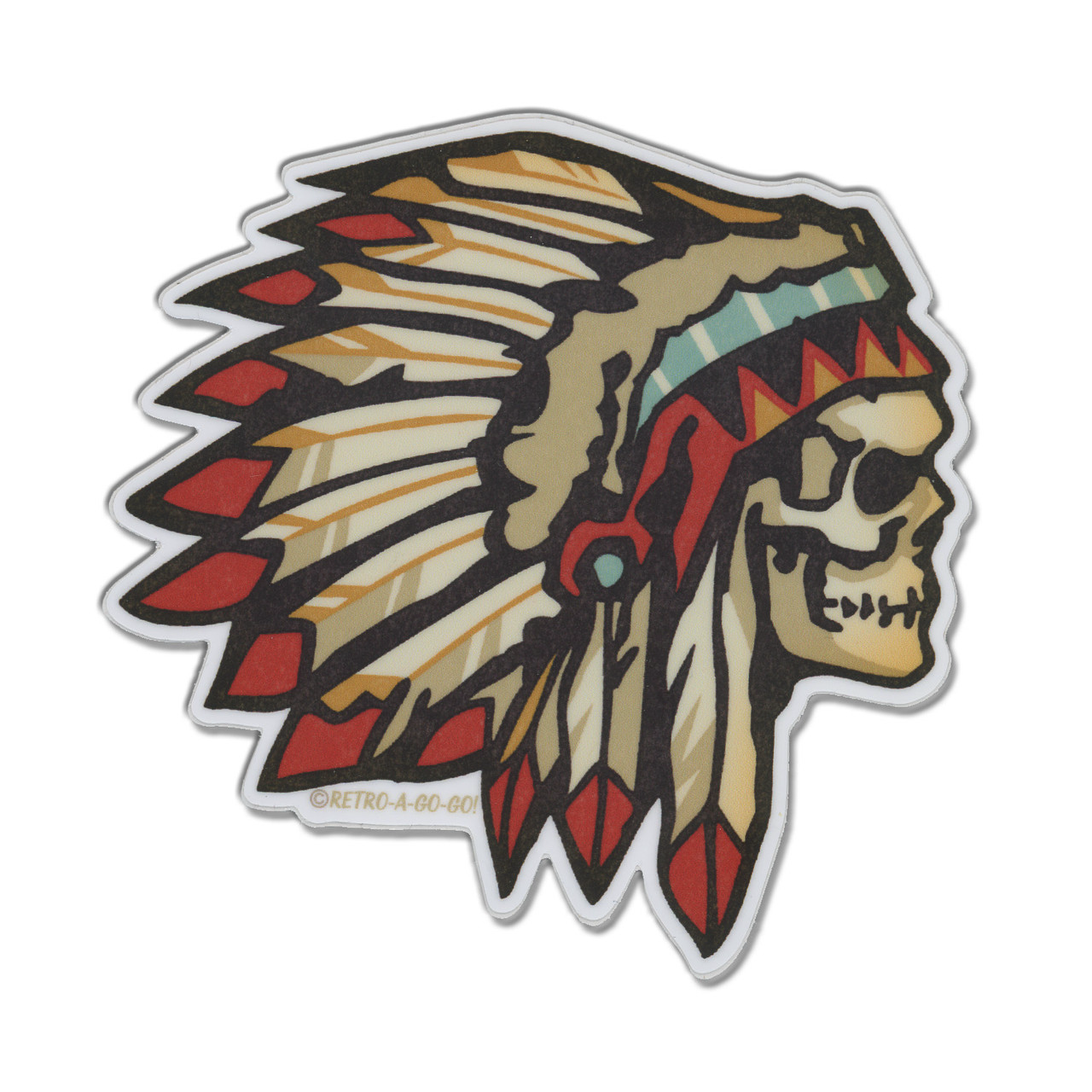 Chief Of The Dead Vinyl Sticker