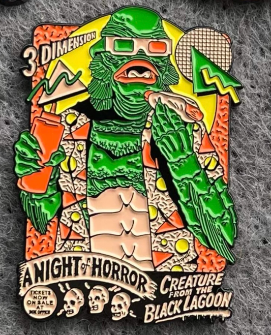 Creature 3D Enamel Pin 2"