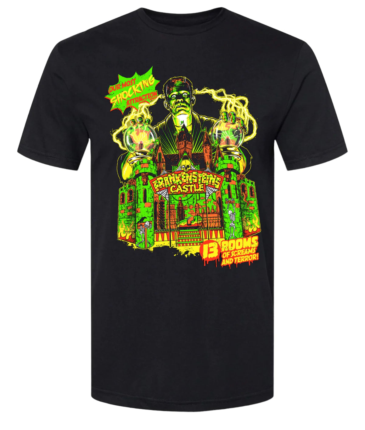 Frankenstein Castle Shirt