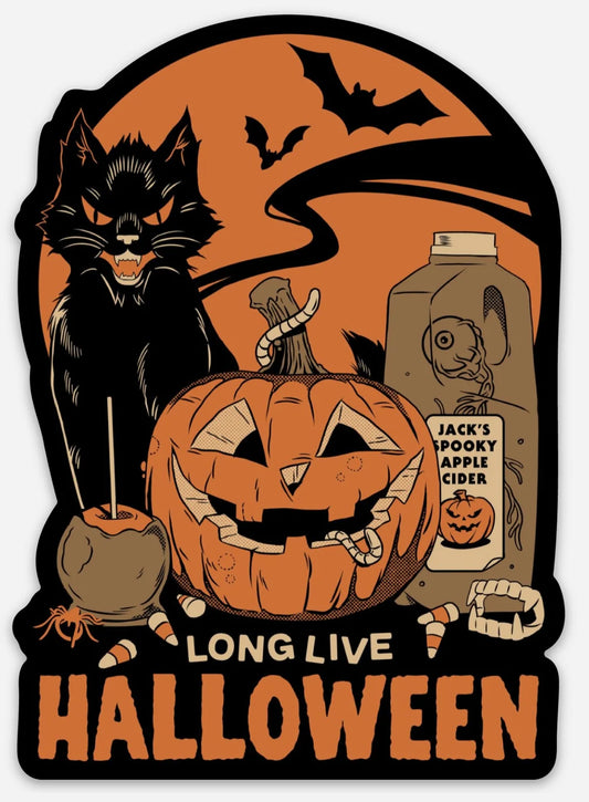 Long Live Halloween Sticker