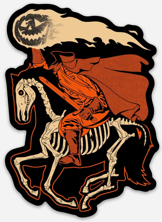 Headless Skelly Sticker