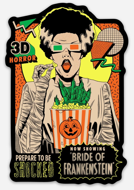 Bride 3D Sticker