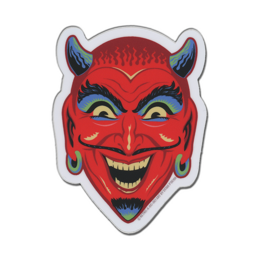 Fun House Devil Vinyl Sticker