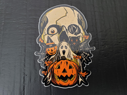 Halloween Is Watching Sticker