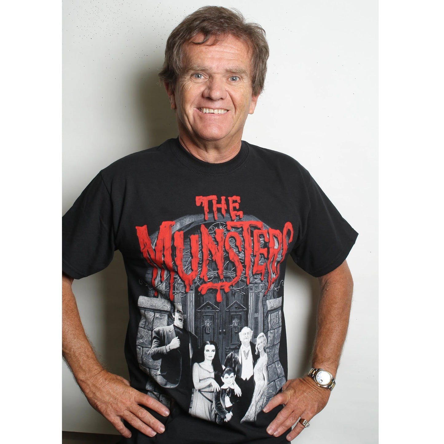 Munsters Family Portrait With Red Logo Shirt