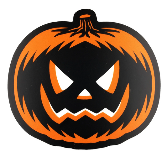 Jack-O-Lantern Pumpkin Halloween Sticker