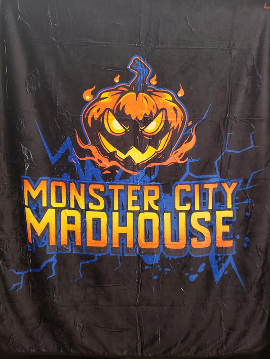 Monster City Madhouse Blanket (63x50)