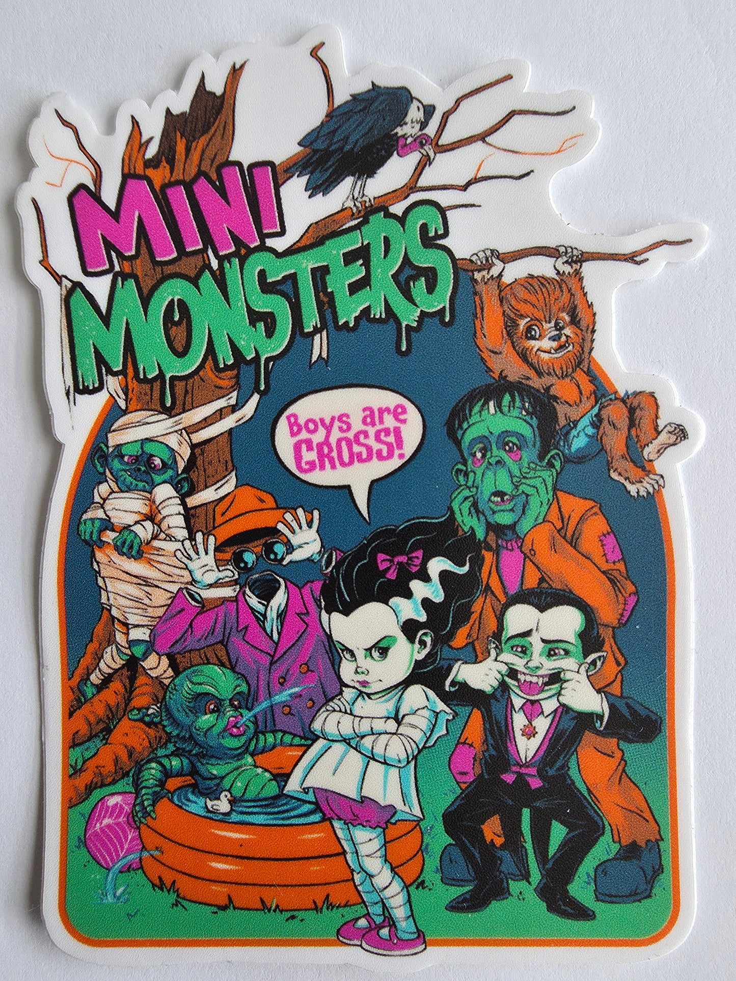 Mini Monsters Sticker
