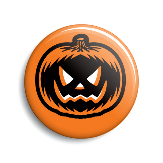 Jack-O-Lantern Halloween Button