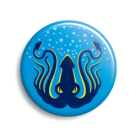 Kraken Pin-Back Button