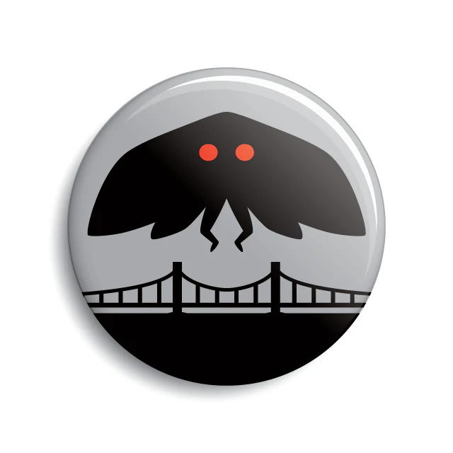 Mothman Button