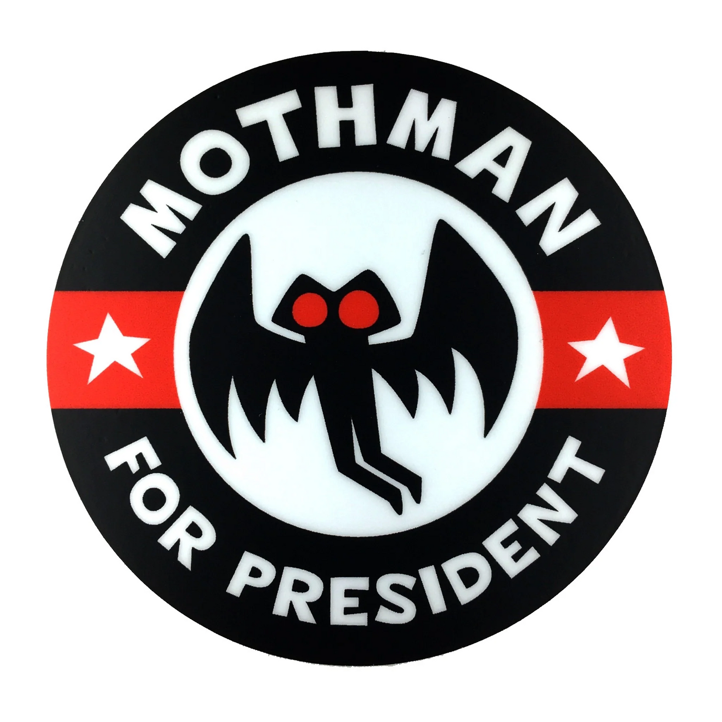 Mothman For President Campaign Sticker