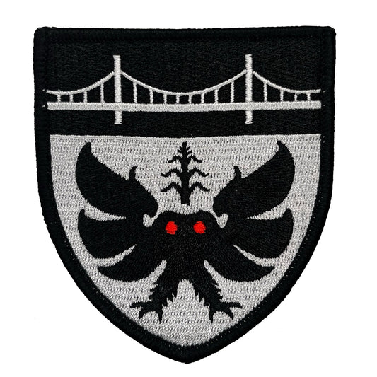 Mothman Heraldic Patch