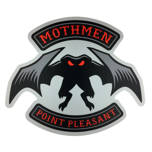 Mothmen Motorycle Club Sticker