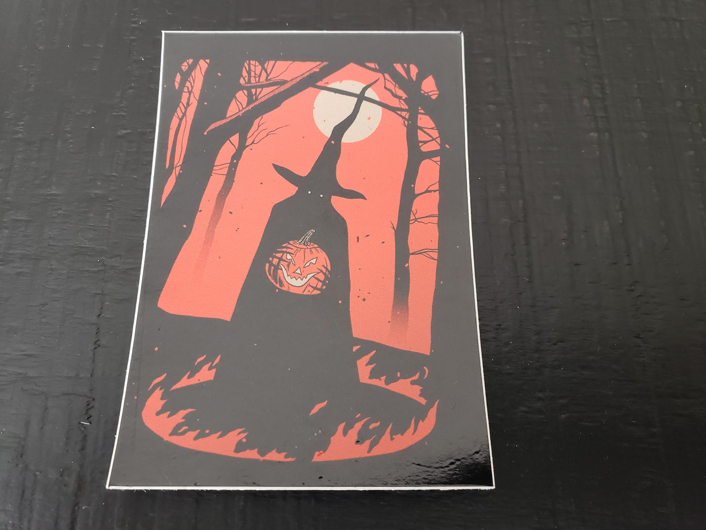 October Forever Witch Sticker