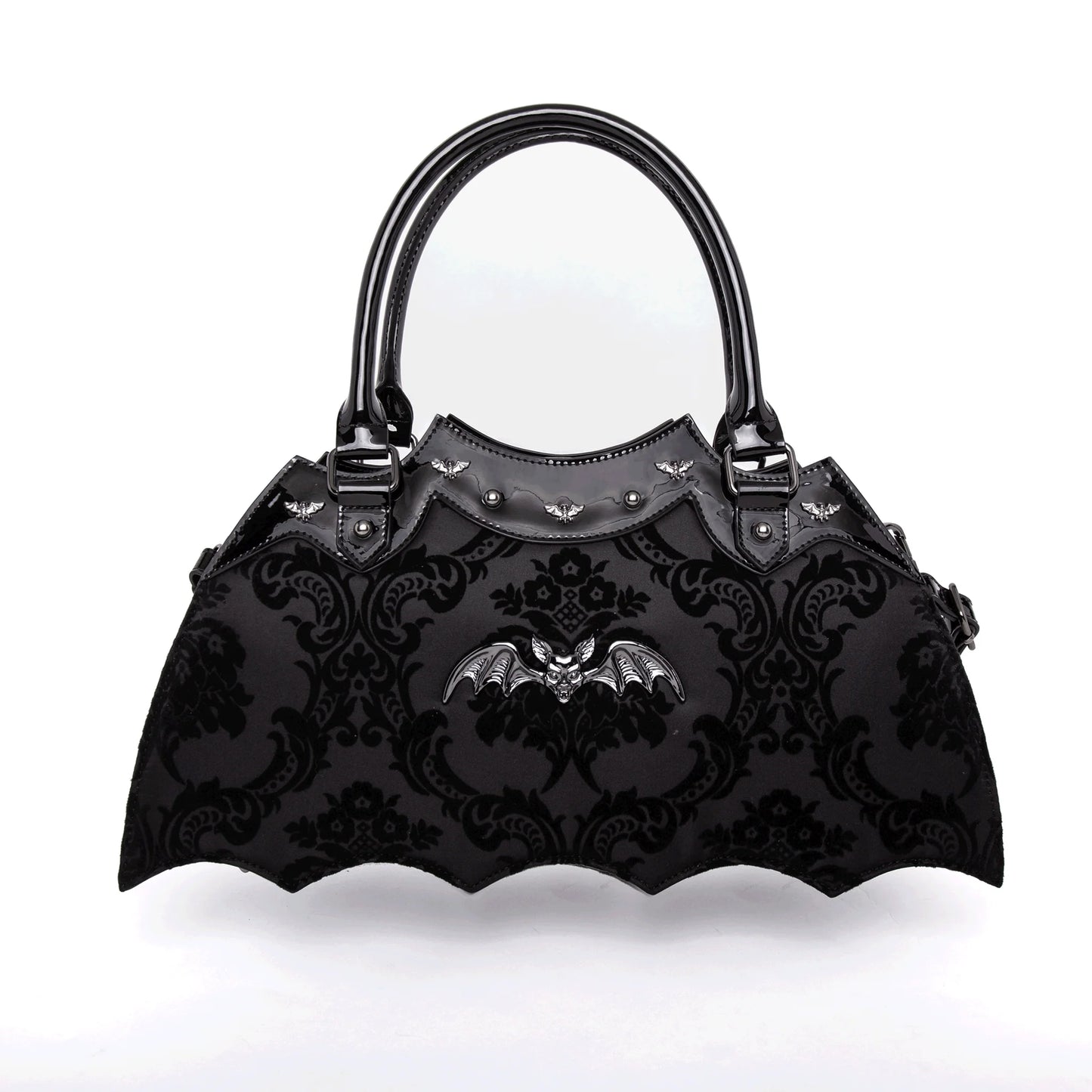 Damask Handbag BLACK