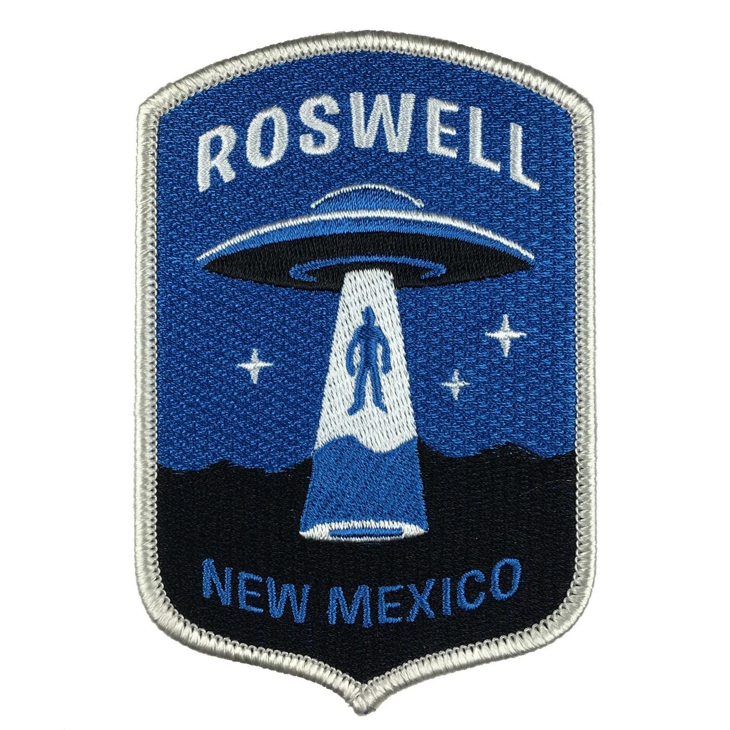 Roswell, New Mexico UFO Alien Abduction Patch