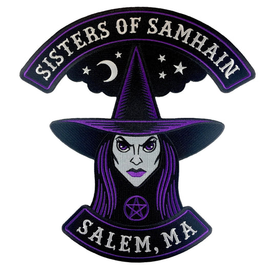 Sisters Of Samhain Witch Back Patch
