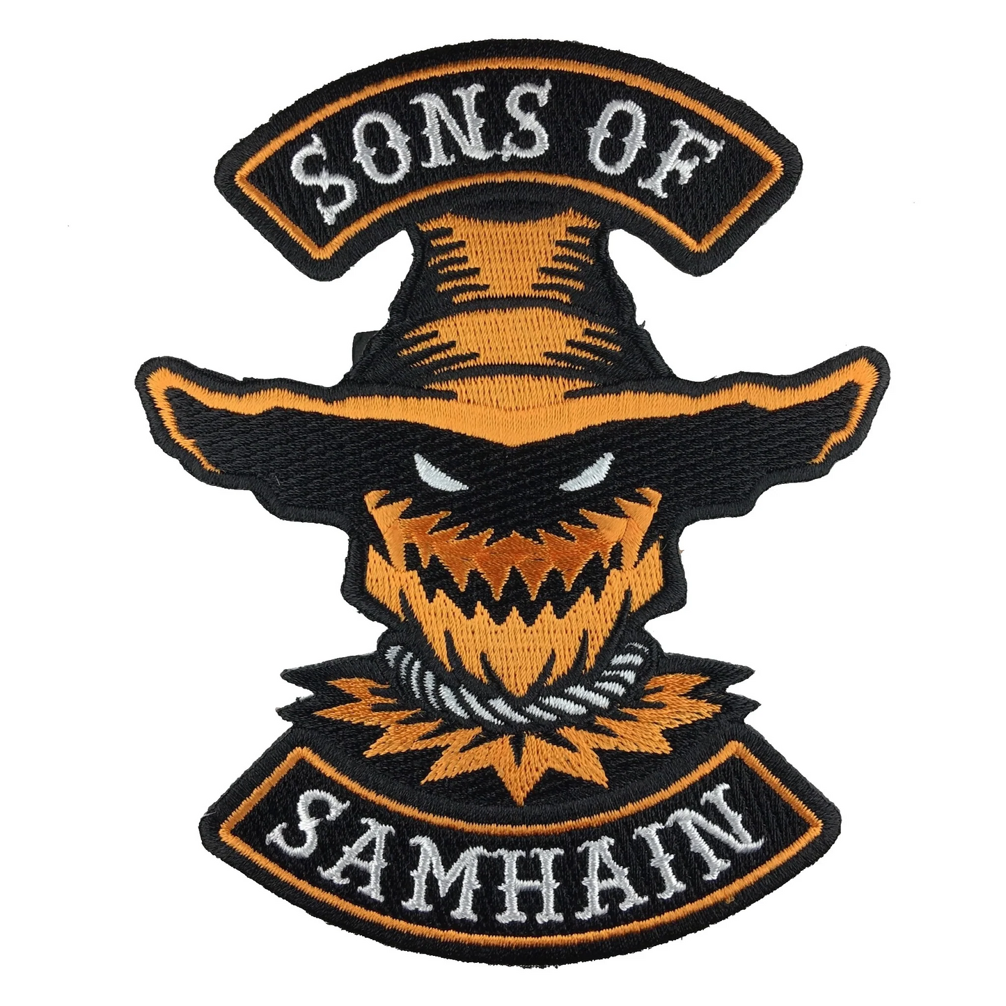 Sons Of Samhain Scarecrow Halloween Biker Patch