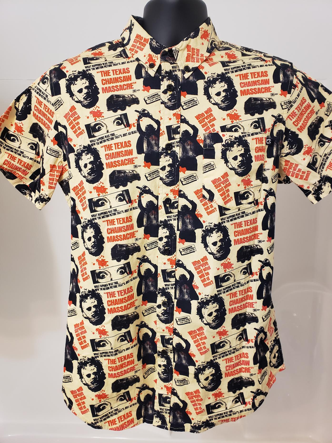 The Texas Chainsaw Massacre Button Up (Creepy Company)