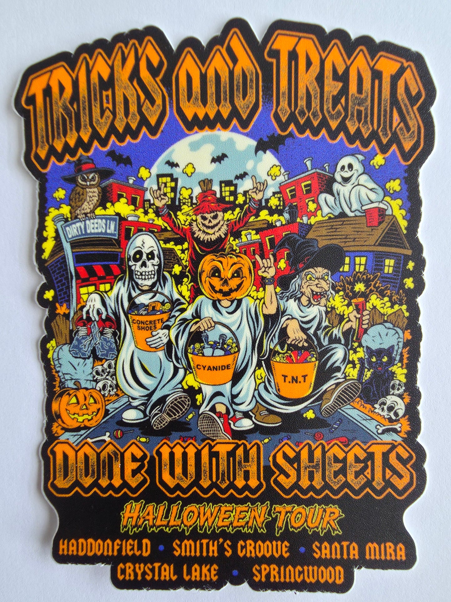 Tricks & Treats Sticker