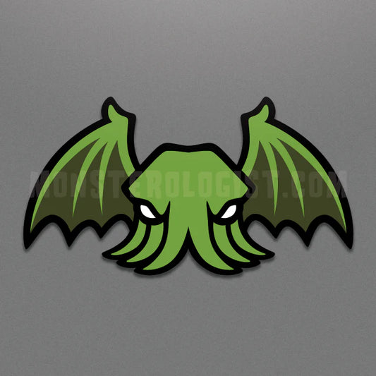 Winged Cthulu Sticker