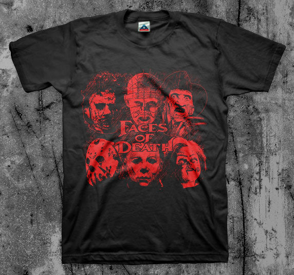 Faces Of Horror Shirt