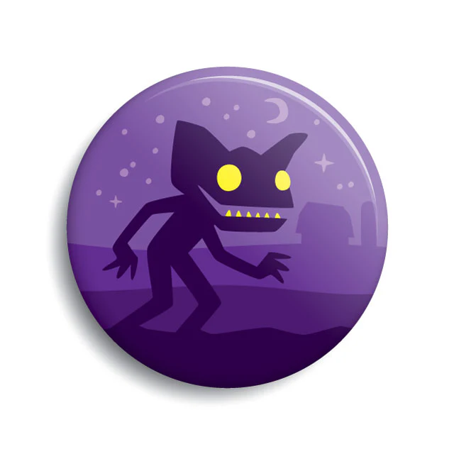 Hopkinsville Goblin Button