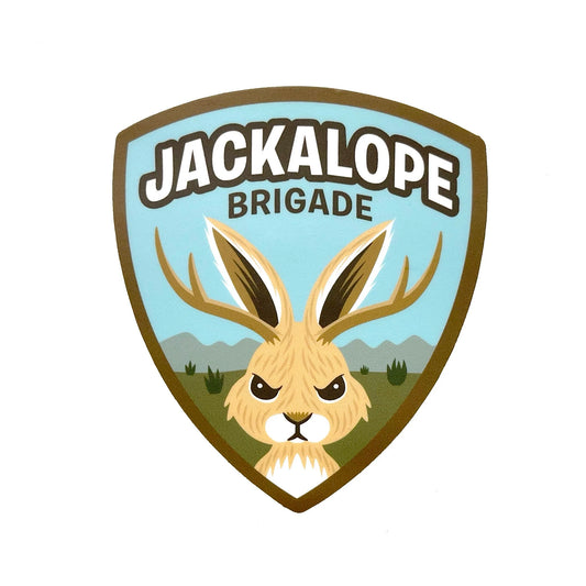 Jackalope Brigade Sticker