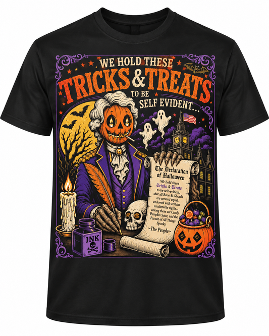 Declaration of Halloween Shirt | Spooky Americana Tee