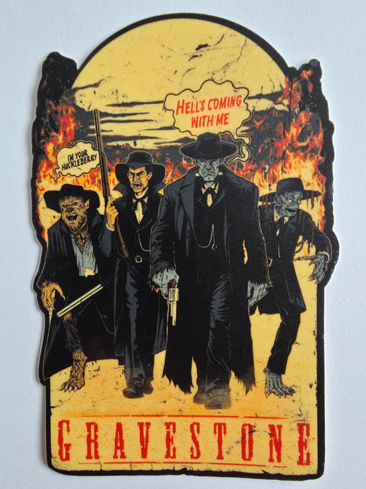 Gravestone Sticker