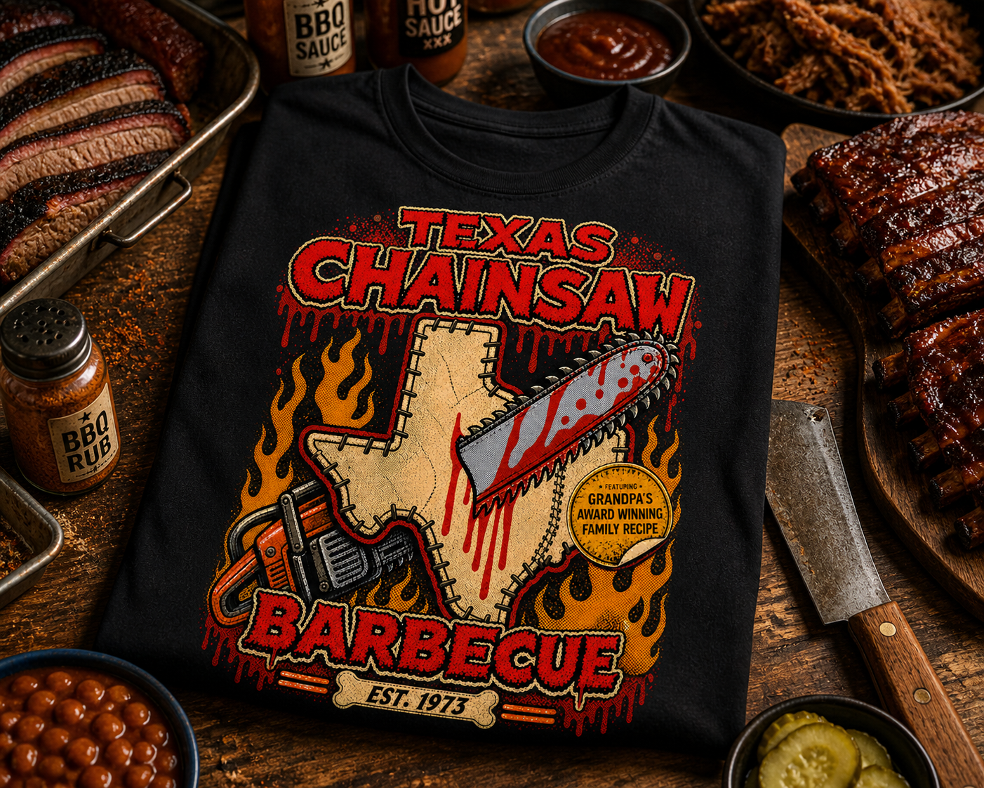 Texas Chainsaw Barbecue Shirt