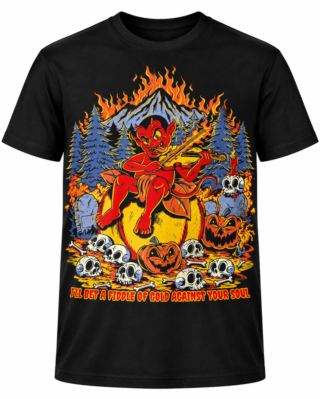 Demon Fiddler Shirt | Southern Gothic Horror Tee