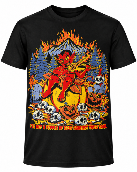 Demon Fiddler Shirt | Southern Gothic Horror Tee